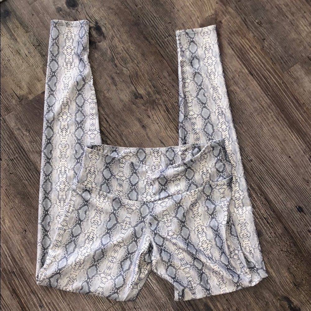 Snake Print Leggings